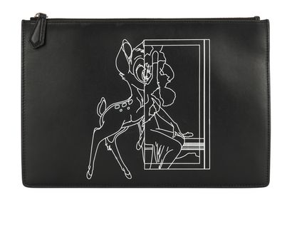 Givenchy Bambi Print Pouch, front view